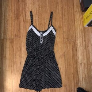 Printed Romper